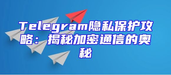 Telegram隐私保护攻略：揭秘加密通信的奥秘