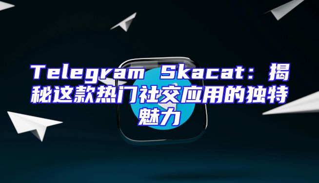 Telegram Skacat：揭秘这款热门社交应用的独特魅力